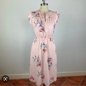 LOFT floral dress